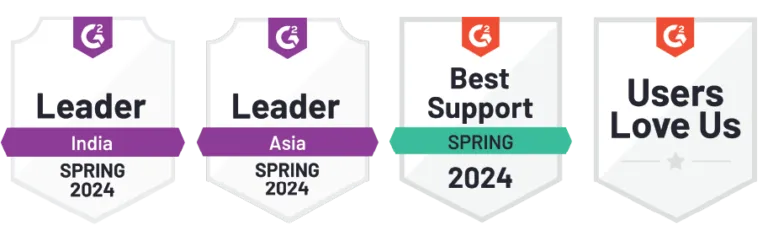 G2 Spring 2024: Leader in India and Asia